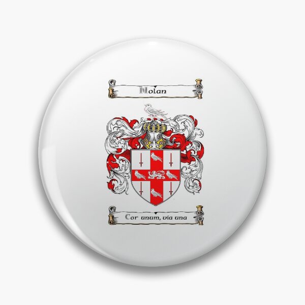 Item preview, Nolan Family Crest and Motto designed and sold by Hibernia29.