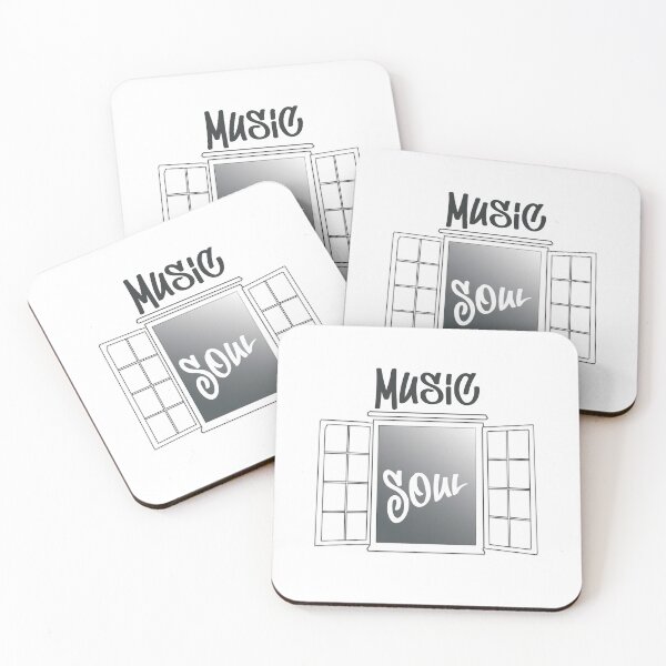 Item preview, Music is the window to my soul | Typography designed and sold by yappei.