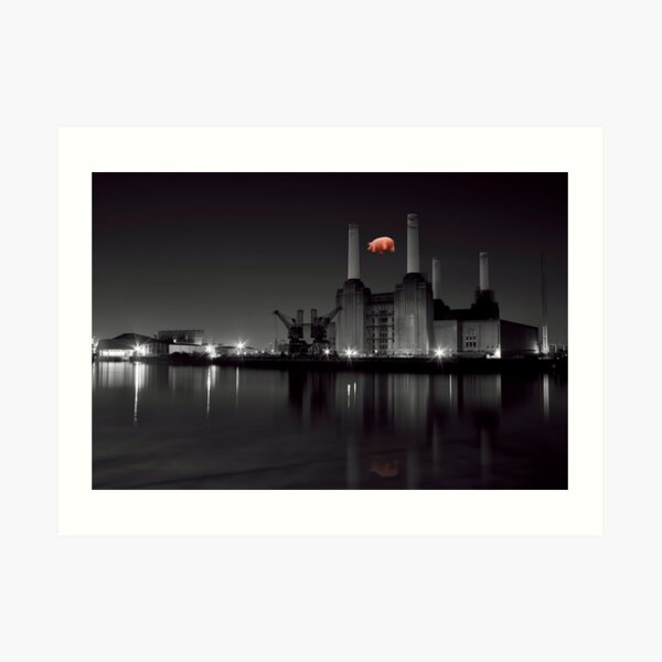 battersea Pink floyd Impression artistique