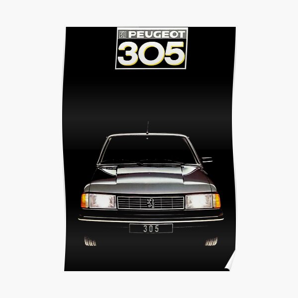 PEUGEOT 305 Poster