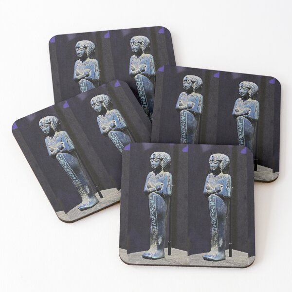 Item preview, Surveillant Chaouabti avec perruque courte de Toutânkhamon  par Okaio Créations  Olavia&Olao 2019 designed and sold by o.okaïo.
