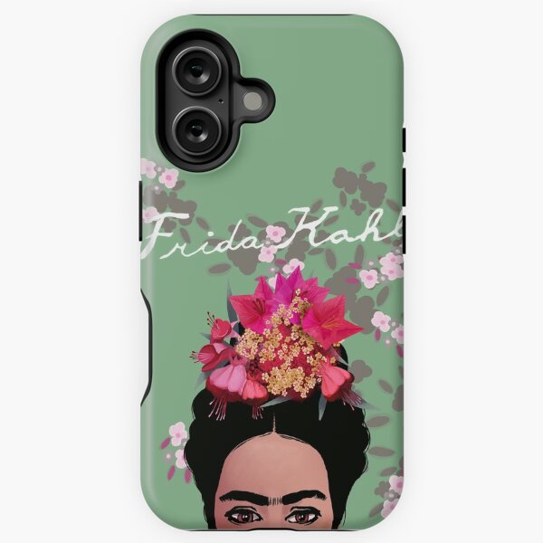 Item preview, Frida Kahlo in green designed and sold by Kathy Lecocq.
