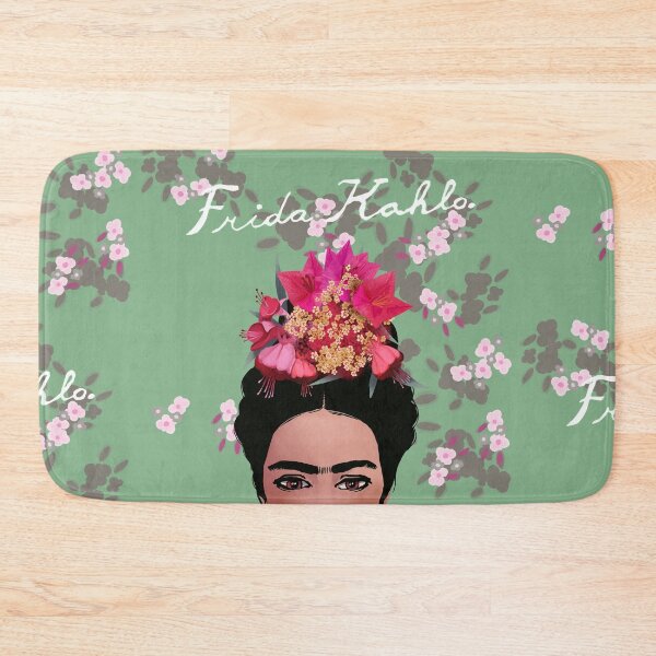 Item preview, Frida Kahlo in green designed and sold by Kathy Lecocq.