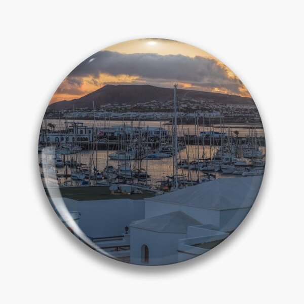 Item preview, Sunset view Rubicon Marina, Playa Blanca designed and sold by iCimages.net.