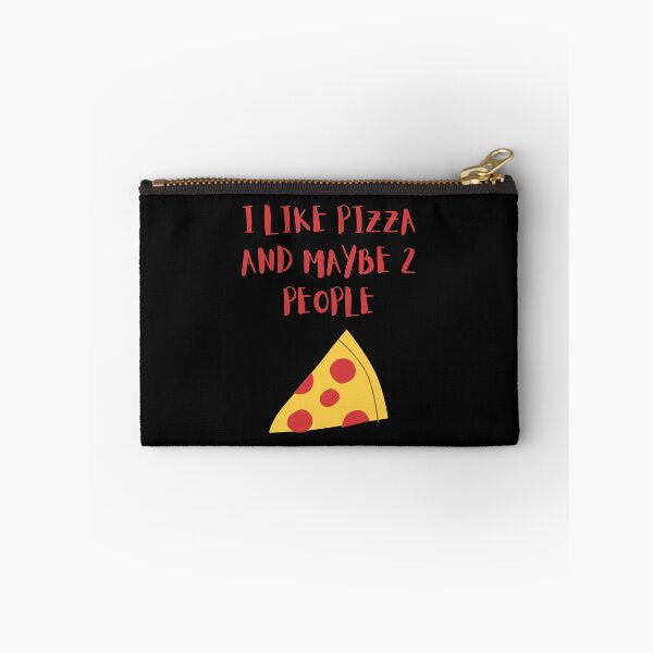 Item preview, I LIKE PIZZA AND MAYBE 2 PEOPLE birthday gift designed and sold by GBDesigner.