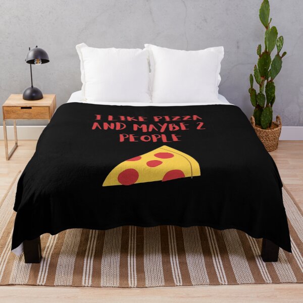 Item preview, I LIKE PIZZA AND MAYBE 2 PEOPLE birthday gift designed and sold by GBDesigner.