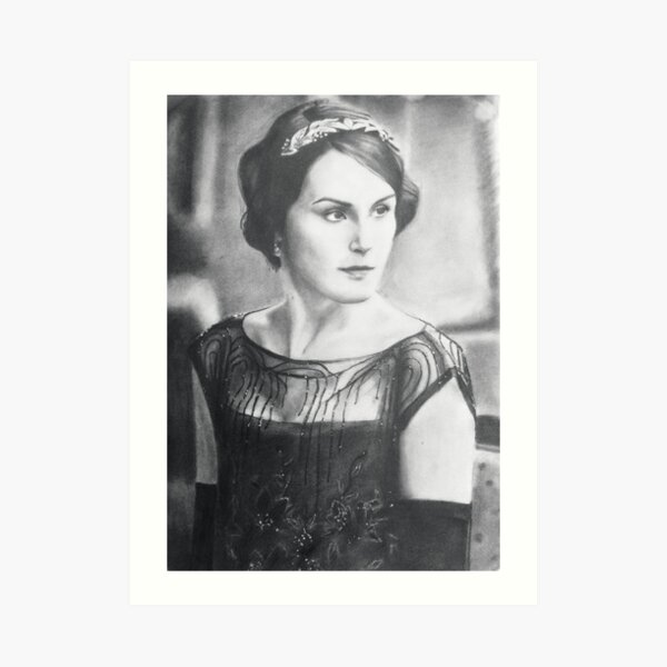 Mary Crawley Art Print