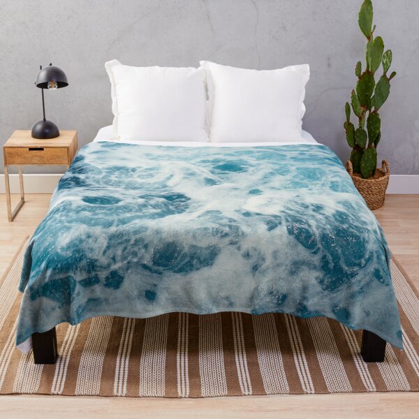 Item preview, Big Blue Ocean Wave designed and sold by stylebytara.