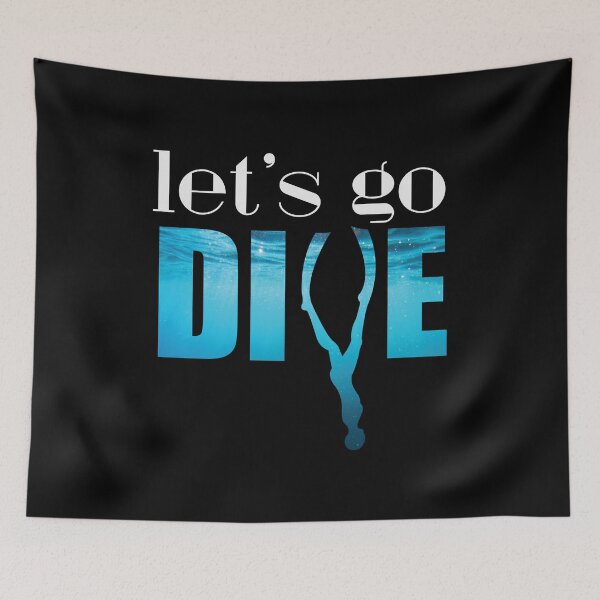 Item preview, Let's go Freedive designed and sold by cotros.