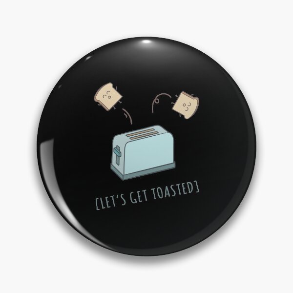 Item preview, Let's Get Toasted - Toaster, Bread Design designed and sold by KoolMoDee.