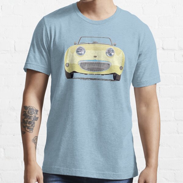 Primrose Yellow Frogeye/Bugeye Sprite, the little 'Healey' with a big smile! Essential T-Shirt