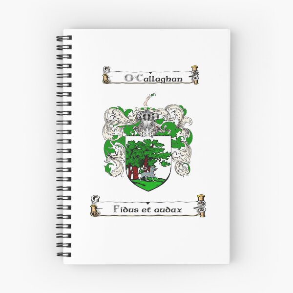 Item preview, O' Callaghan Family Crest and Motto designed and sold by Hibernia29.