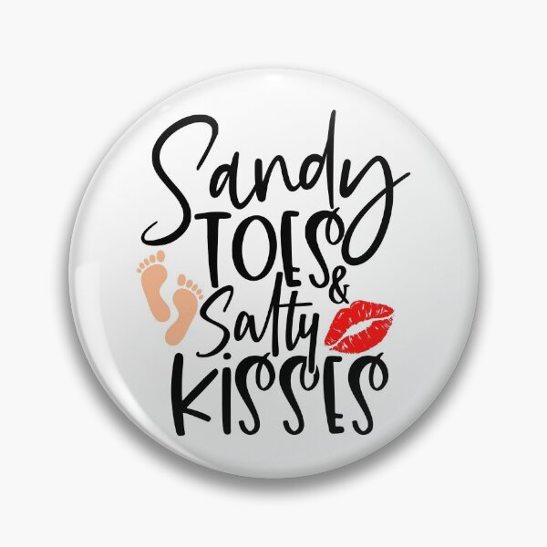 Item preview, Sandy toes & salty kisses designed and sold by purpleblobart.
