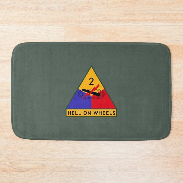 Item preview, 2nd Armored Division "Hell on Wheels" (United States Army) designed and sold by wordwidesymbols.