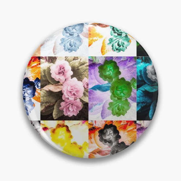 Item preview, Three Flowers Tiled Variations designed and sold by Jessie Williams.
