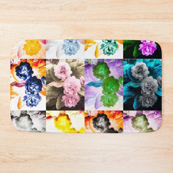 Item preview, Three Flowers Tiled Variations designed and sold by Jessie Williams.