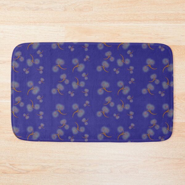 Item preview, Glowbuds Airbrush Glowing Floral on Deep Blue designed and sold by glowvim.