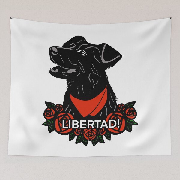 Item preview, Anarcho  communism Negro Matapacos libertad designed and sold by reasonablemunki.