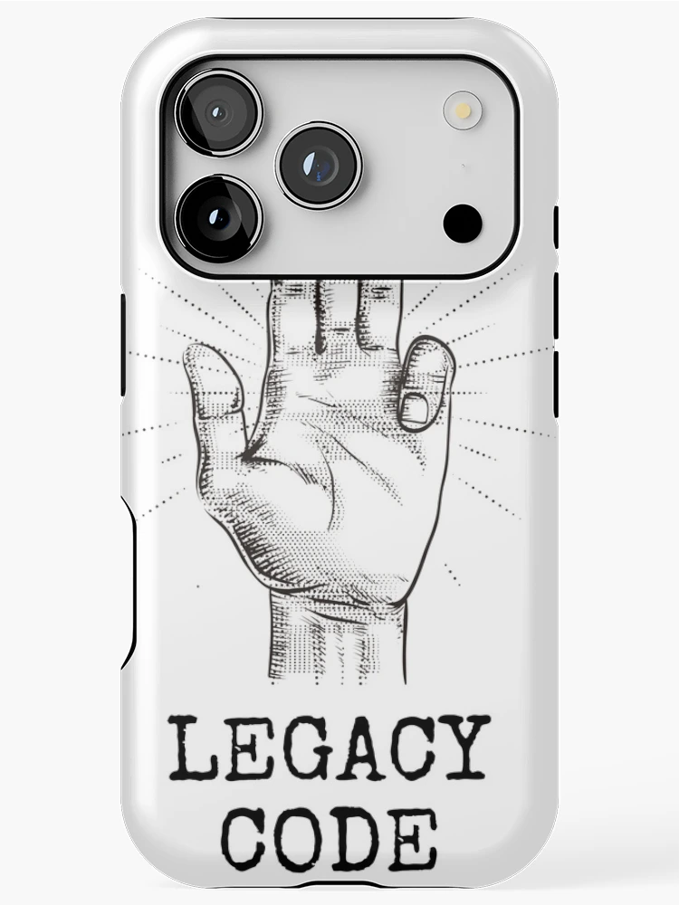 Thumbnail 1 of 4, iPhone Case, Legacy Code Hand Engineering designed and sold by EngineeringTees.
