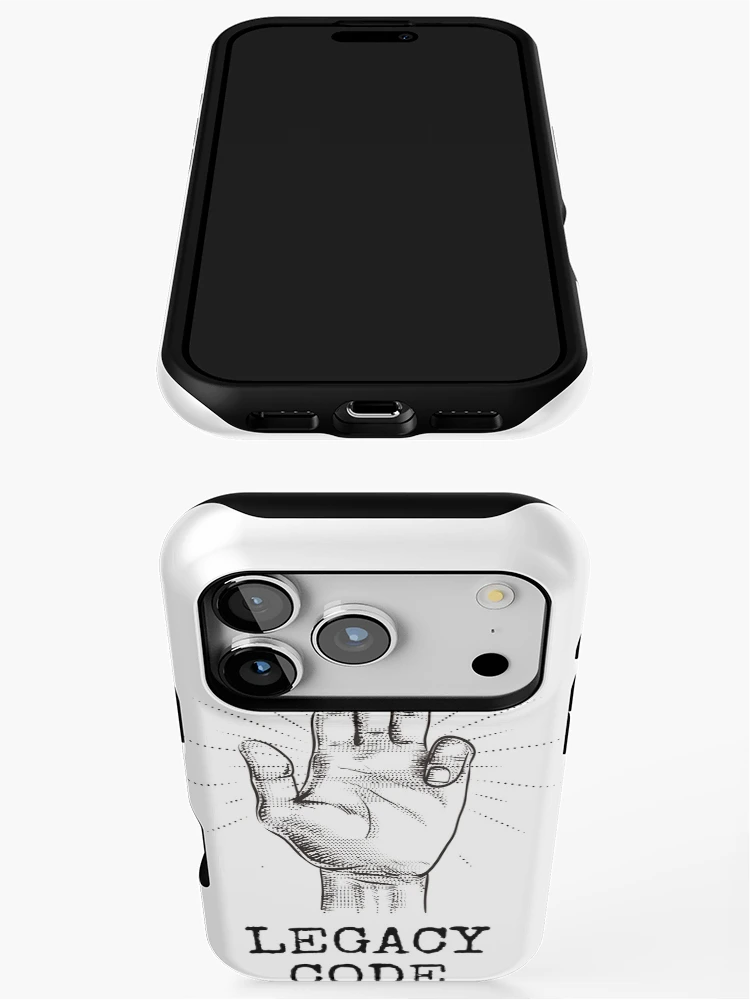 Thumbnail 3 of 4, iPhone Case, Legacy Code Hand Engineering designed and sold by EngineeringTees.