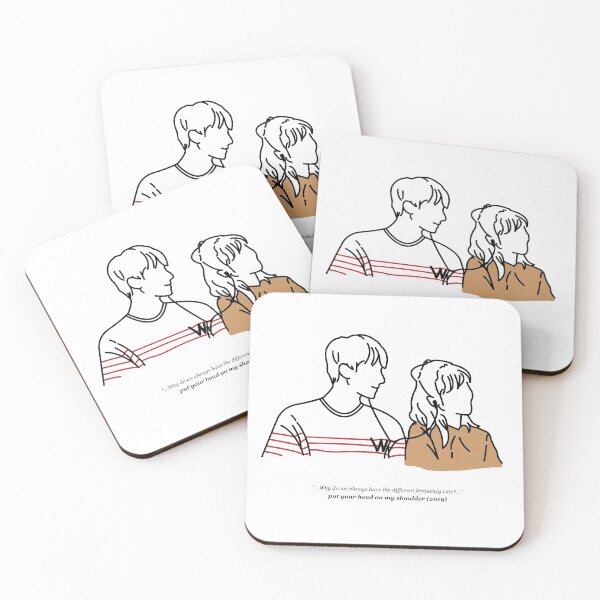 Item preview, Put Your Head On My Shoulder (White) designed and sold by DSGNRL Studio.