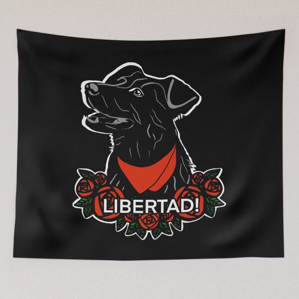 Item preview, Anarcho  communism Negro Matapacos libertad designed and sold by reasonablemunki.