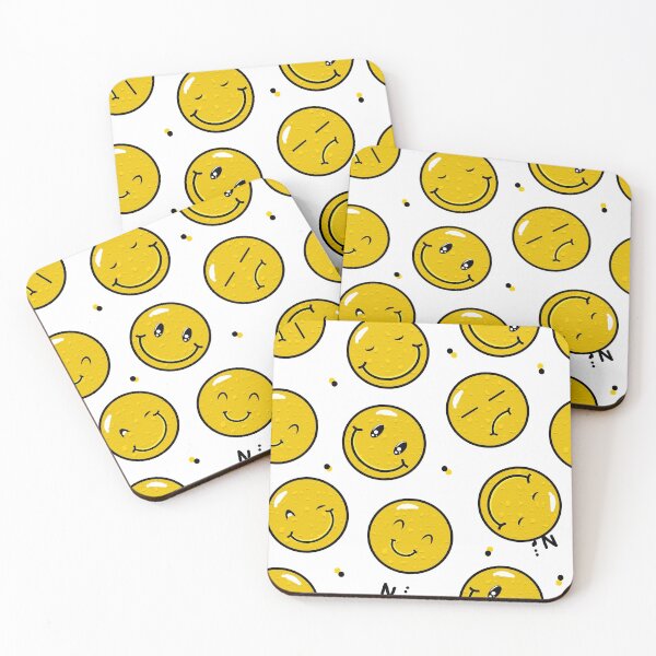 Item preview, Cute emojis pattern designed and sold by Illutino.