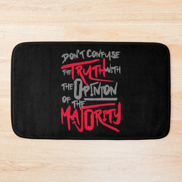 Item preview, Truth Quote Saying Opinion Majority designed and sold by OmmeDesigns.