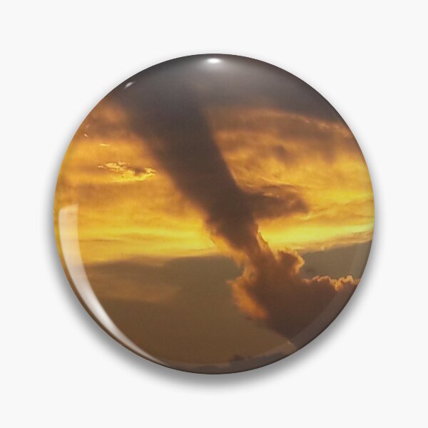 Item preview, Atomic sunset clouds nature print designed and sold by PrakritiPrints.
