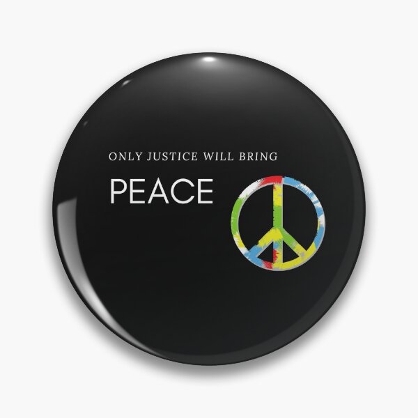 Item preview, Only Justice will bring peace designed and sold by JokesAndFun.