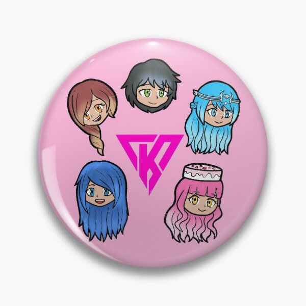 Its Funneh Minecraft Pins And Buttons Redbubble - its funneh roblox fashion famous