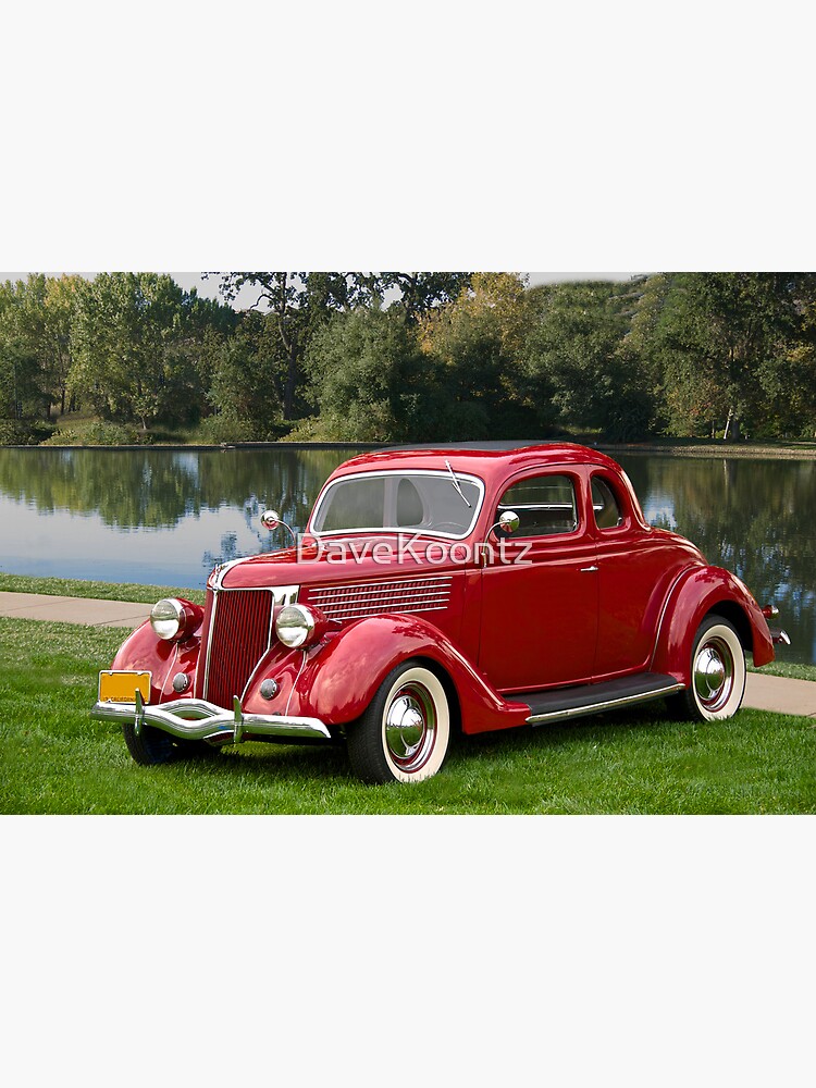 額装済アートポスター クラッシックカー/フォード1936/FORD 1936 Ford Coupe
