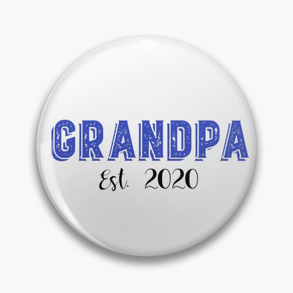 Item preview, Grandpa grandfather established 2020 new baby grandchild  designed and sold by cre8iven8ive.