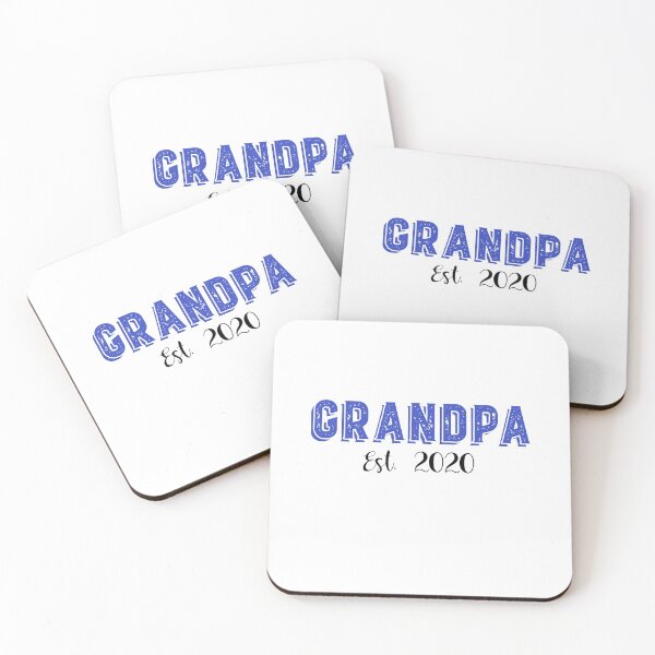 Item preview, Grandpa grandfather established 2020 new baby grandchild  designed and sold by cre8iven8ive.