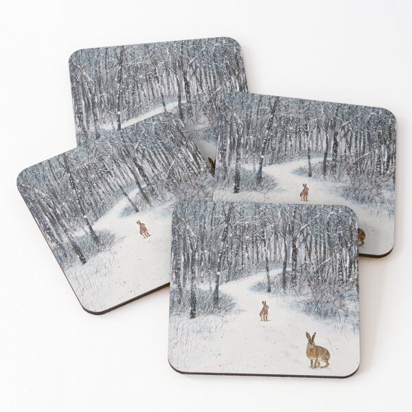 Item preview, Snowfall stops the chase designed and sold by Jenny Urquhart.