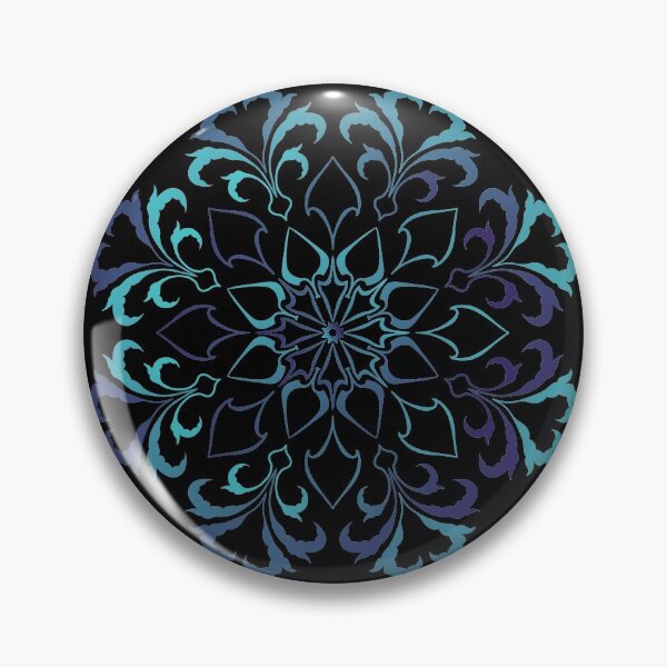 Item preview, Ornate Spades Mandala Ocean Swirl designed and sold by SirCrim.