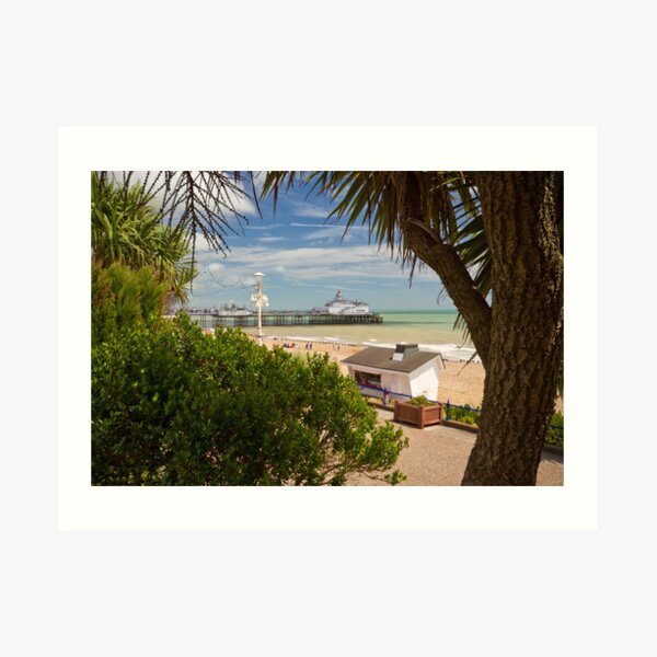 Tropical Eastbourne Art Print