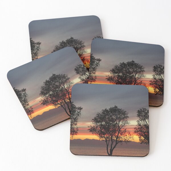 Item preview, Sunset behind trees designed and sold by Catavan.