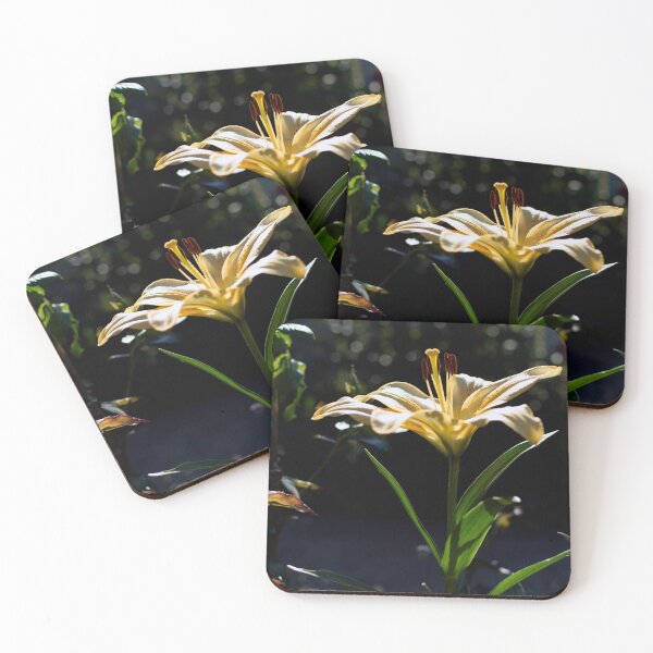 Item preview, Yellow lily (Lilium) flower designed and sold by lena-maximova.