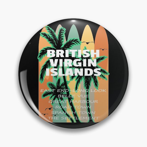 Item preview, BVI Towns of the British Virgin Islands designed and sold by KoolMoDee.