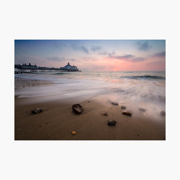 Eastbourne pier sunrise Photographic Print