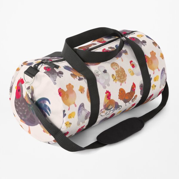 Black And Blue Duffle Bags Redbubble