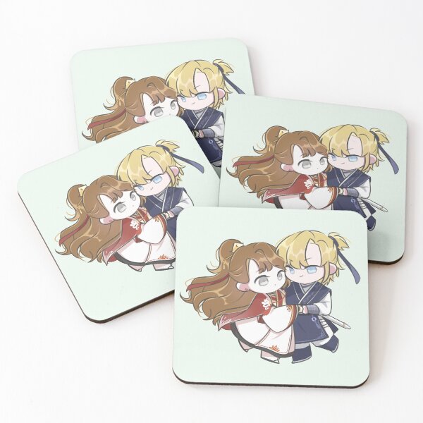 Item preview, Käyru and Elly Chibis designed and sold by Kasia Bacon.