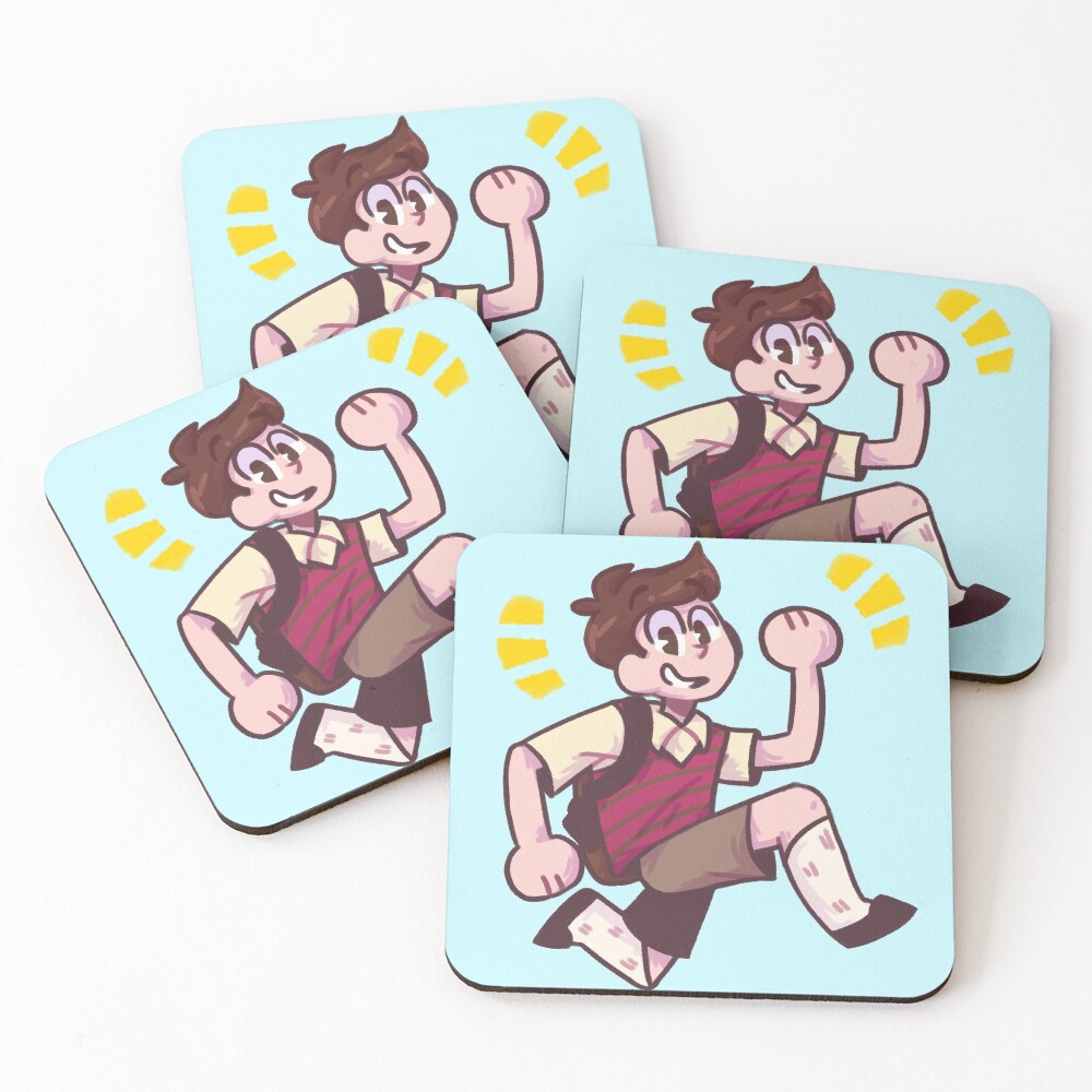 Item preview, Coasters (Set of 4) designed and sold by ThisTurtleDraws.