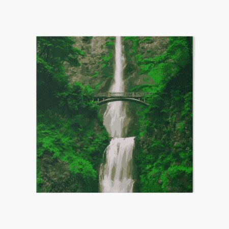 Item preview, Bridge Near Waterfall designed and sold by --Andrii--.