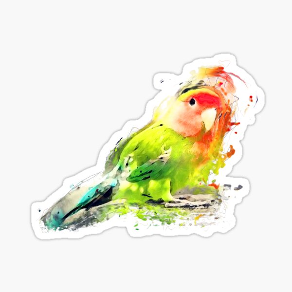 Lovebird Sticker