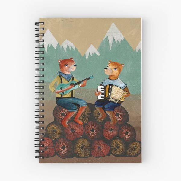 Item preview, Foresters - Bear Duo designed and sold by Paper Sparrow.