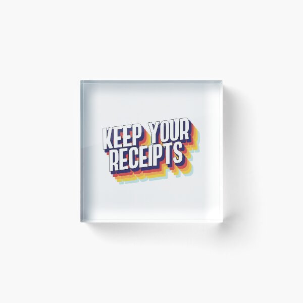 Item preview, Keep Your Receipts designed and sold by Lightfield.