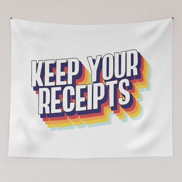 Item preview, Keep Your Receipts designed and sold by Lightfield.