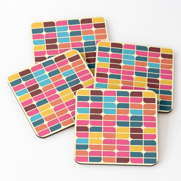 Item preview, Retro Colorful 70s Pattern designed and sold by quarantine81.